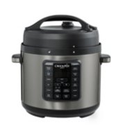 Crock Pot Express 6 Qt Pressure Cooker Black Stainless Steel